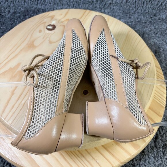 Very Fine Cuban Low Heel Dance Shoes Womens Size 8 Ballroom Dance Shoes - Picture 6 of 8